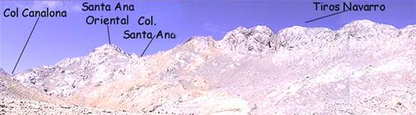 Collado Canalona - Santa Ana  - Tiros Navarro