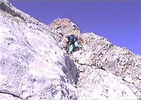 Descendiendo del Pico Oriental