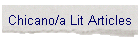 Chicano/a Lit Articles