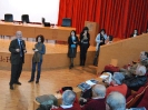 Dña. Isabel  Rodríguez y Dña. Carmen Fonseca. Vicerrectoras de la Universidad de Huelva