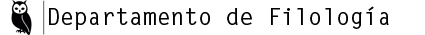 Departamento de Filología