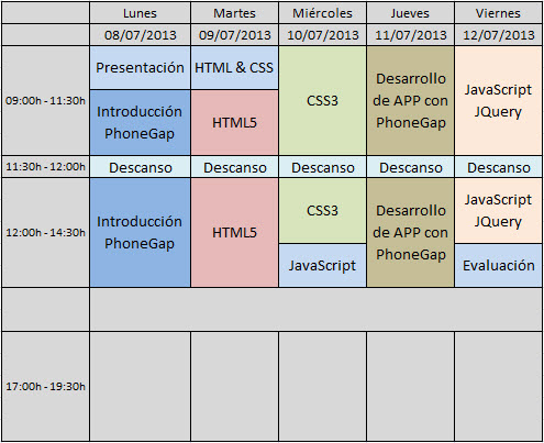 Horario