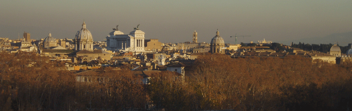 Roma: vista panor�mica y Castel Sant' Angelo