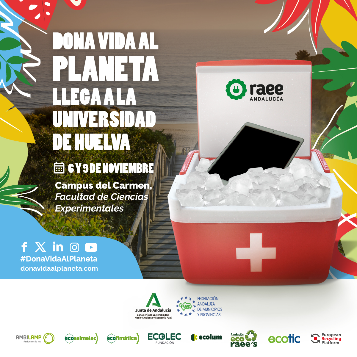 Campaña dona vida al Planeta Universidad de Huelva