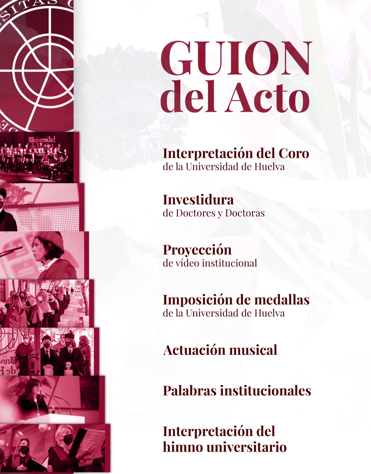 Guion del acto