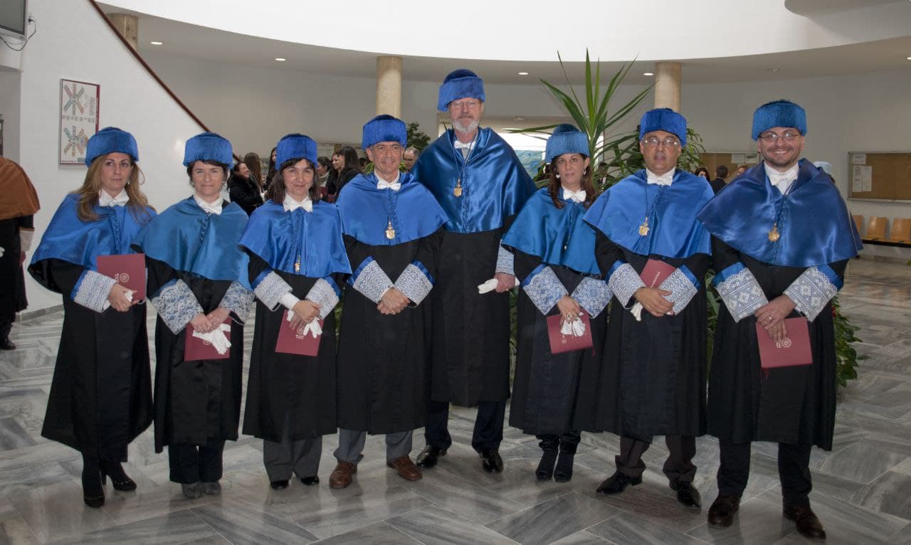 El profesor Robert Grubbs en la UHU 7