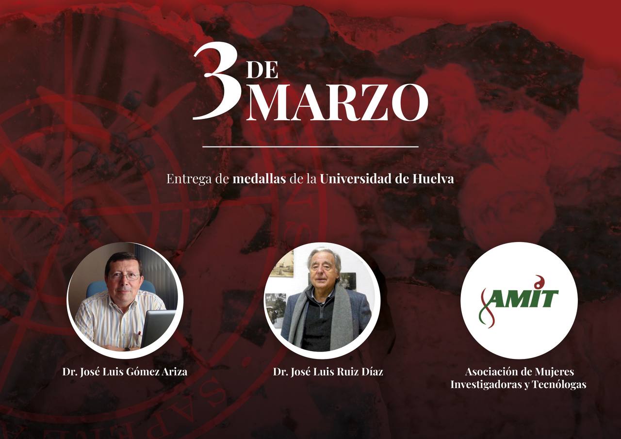 Imagen con las tres medallas 2022