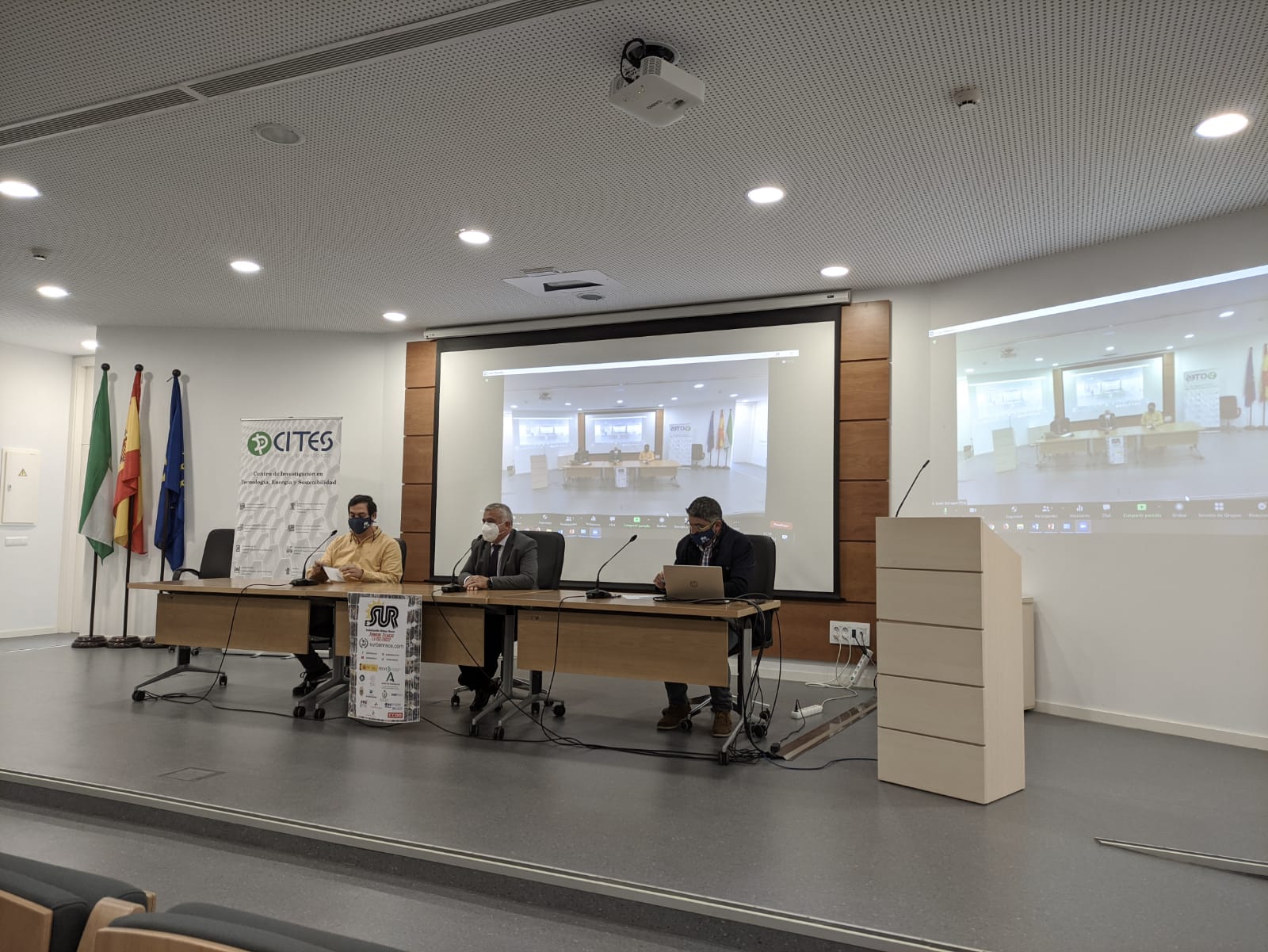 Presentación en la ETSI