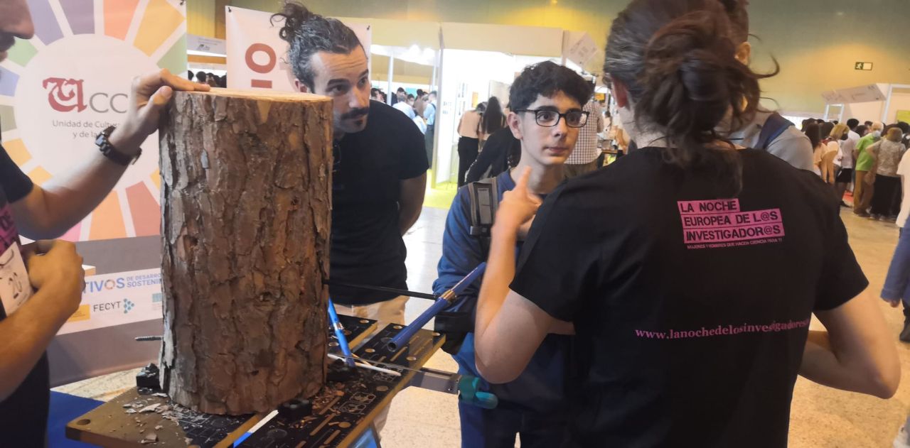 Stand de la Feria de la Ciencia