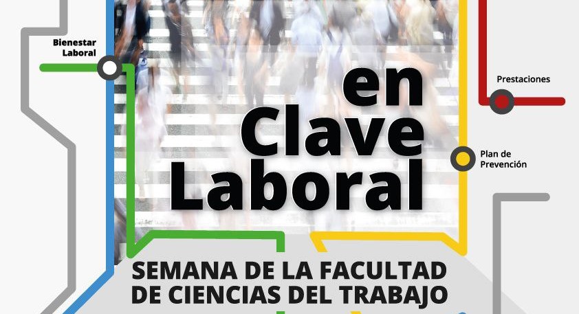 Cartel Semana de la Facultad de Ciencias del Trabajo