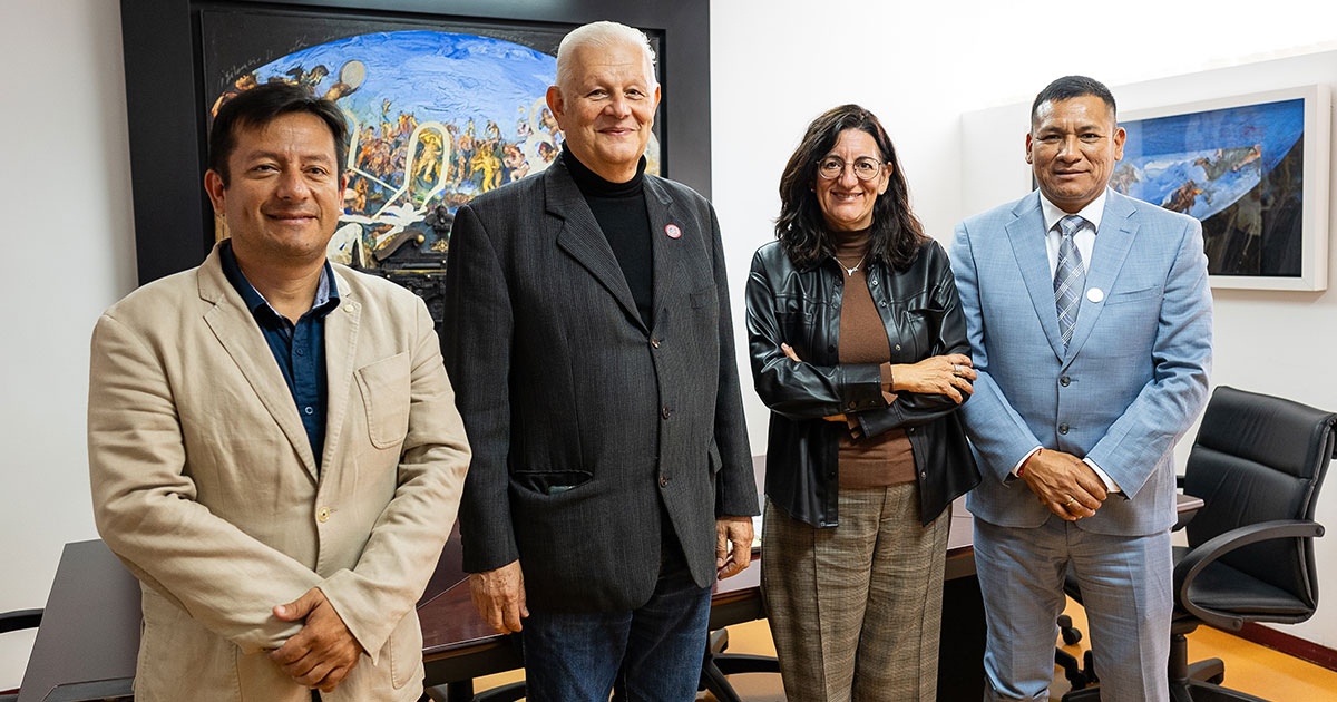 La Universidad de Huelva acuerda la realización de proyectos en Perú vinculados a los ODS y la Agenda 2030