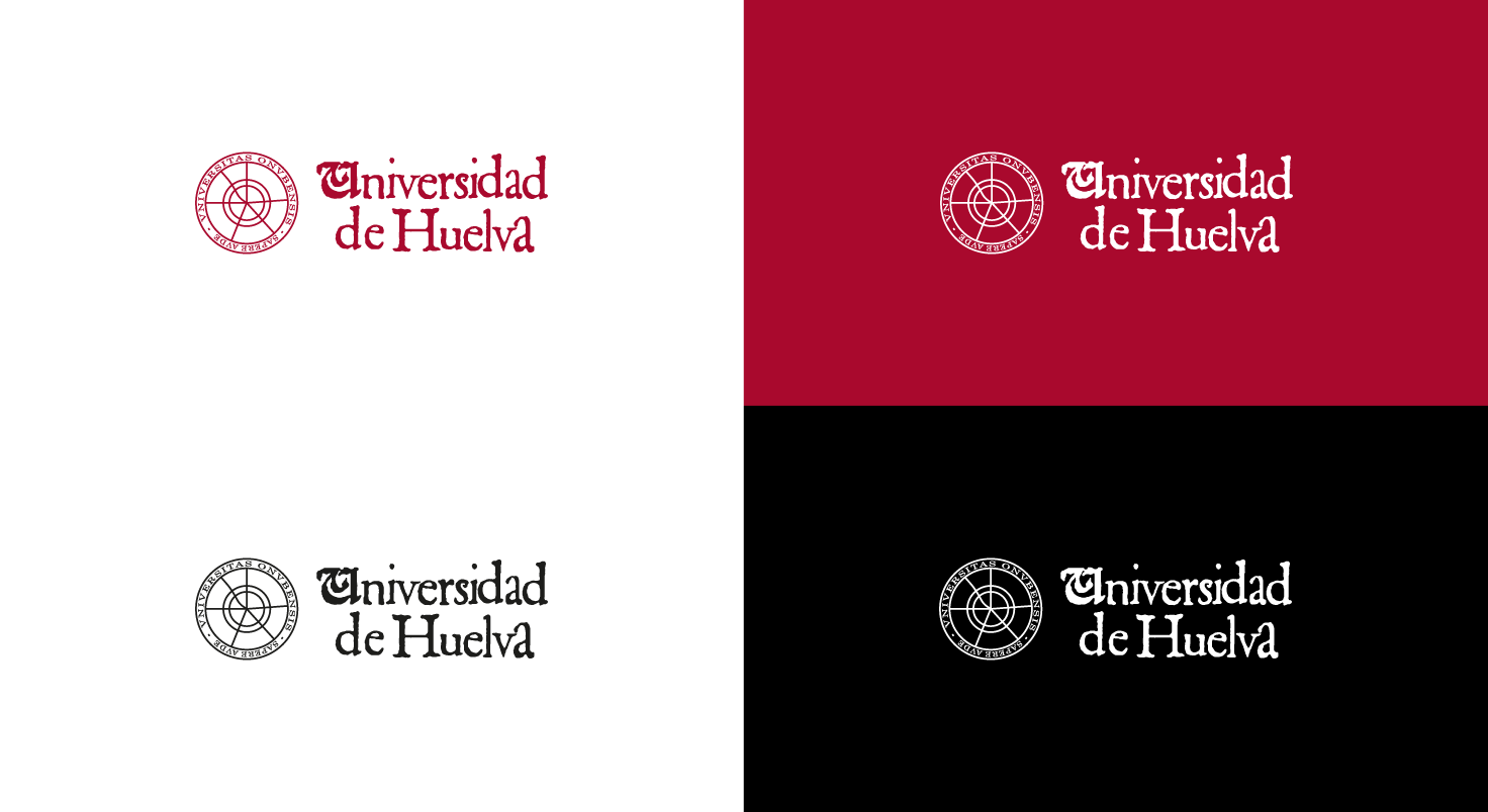 Logosímbolo mixto de la Universidad de Huelva