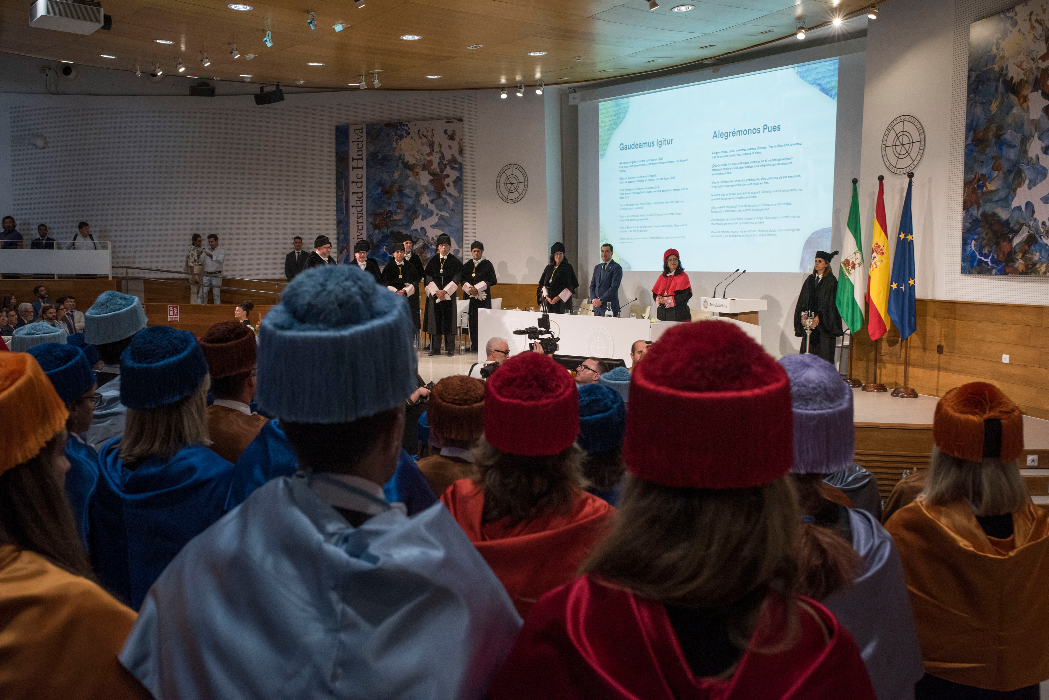 La UHU acoge el acto solemne de apertura del curso 24-25 de las universidades públicas andaluzas