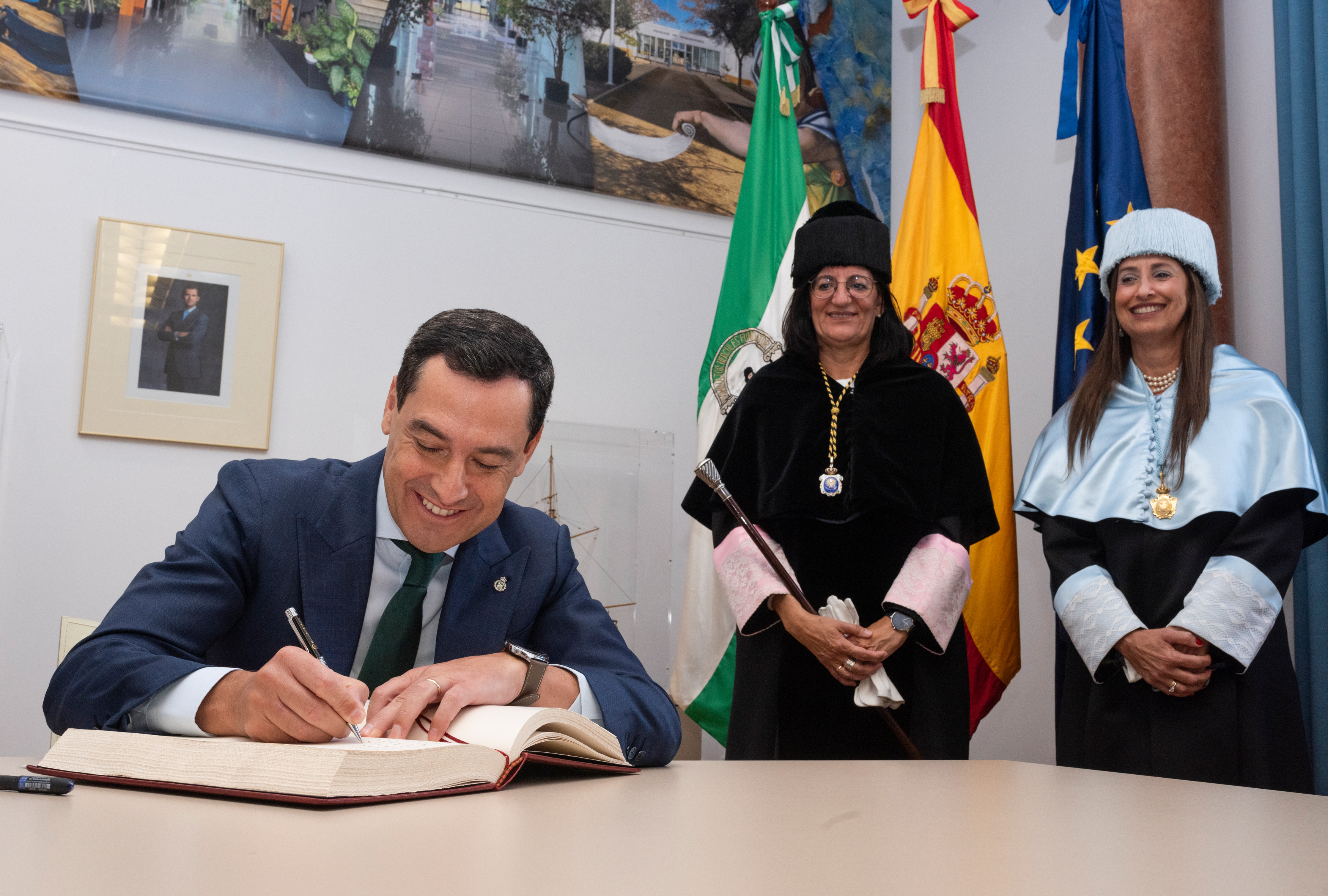 La UHU acoge el acto solemne de apertura del curso 24-25 de las universidades públicas andaluzas