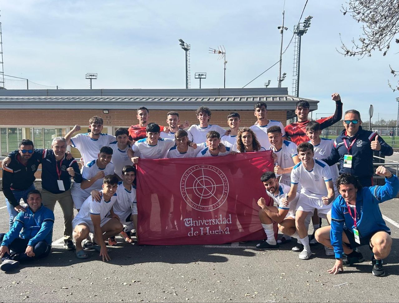 La Universidad de Huelva se proclama subcampeona de España de fútbol en categoría masculina 