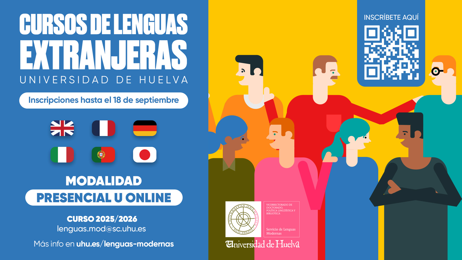 Cursos de lenguas extranjeras