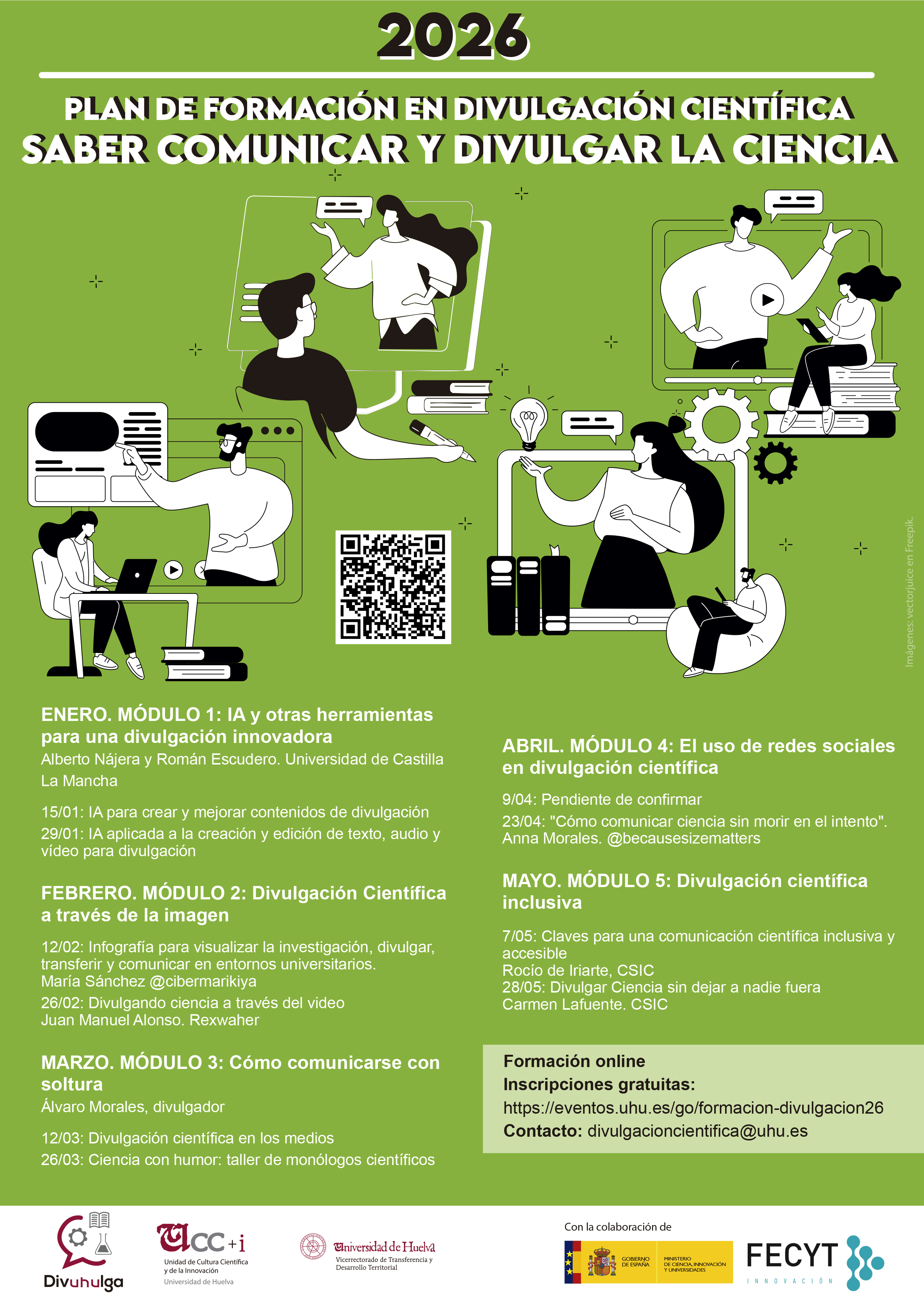 Cartel Formación UCC 2026