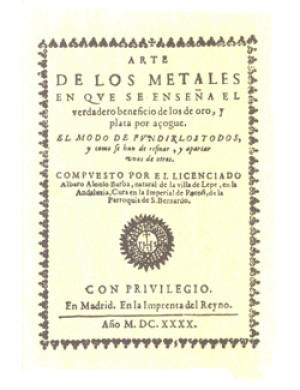 Imagen de portada de Arte de los metales en que se enseña el verdadero beneficio de los de oro
