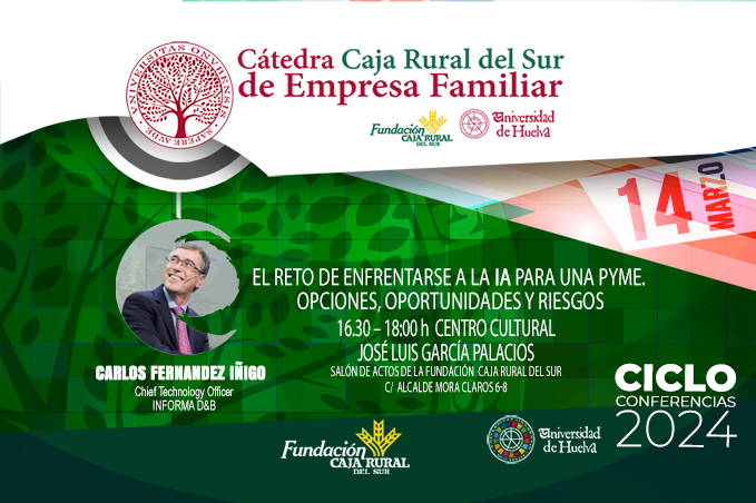 Conferencia “El reto de enfrentarse a la IA para una PYME. Opciones, oportunidades y riesgos”