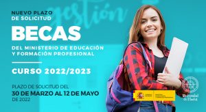 Cartel becas
