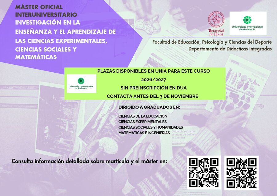 Máster Oficial Interuniversitario