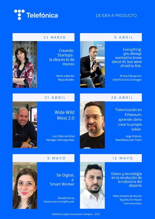 Fechas sesiones online