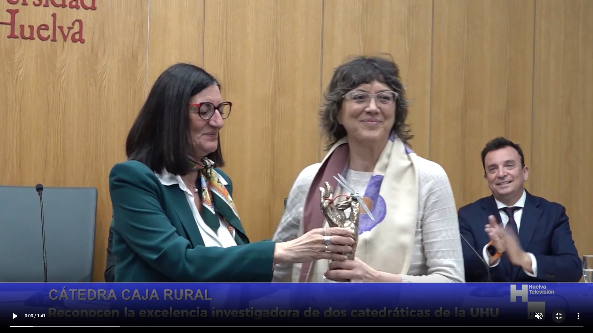 Entrega de los premios a la excelencia investigadora «José Luis García Palacios»