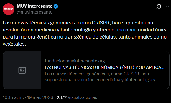 Artículo de divulgación sobre nuestra investigación en la Unidad de Mejora Genética