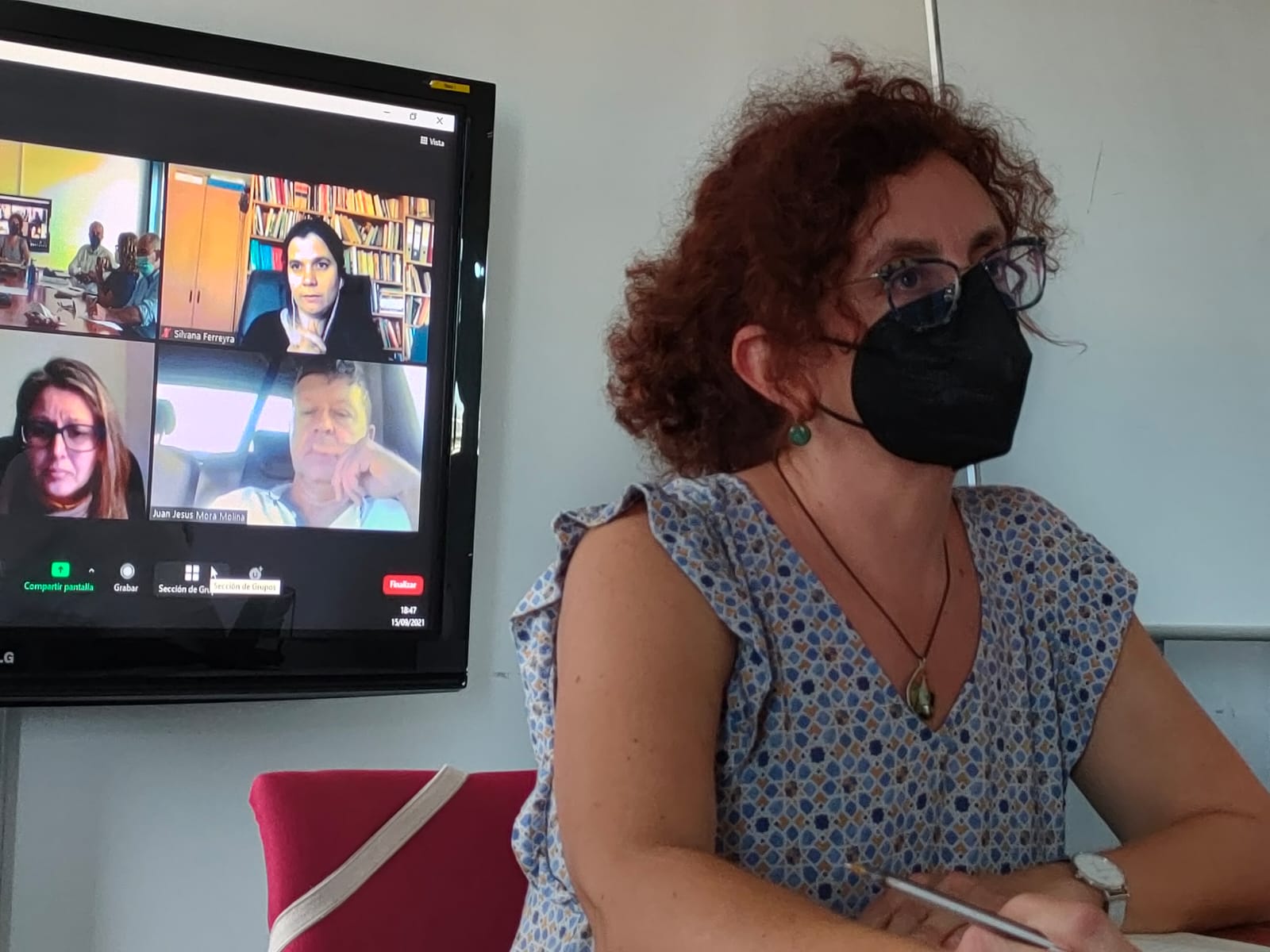 La profesora Asunción Díaz Zamorano