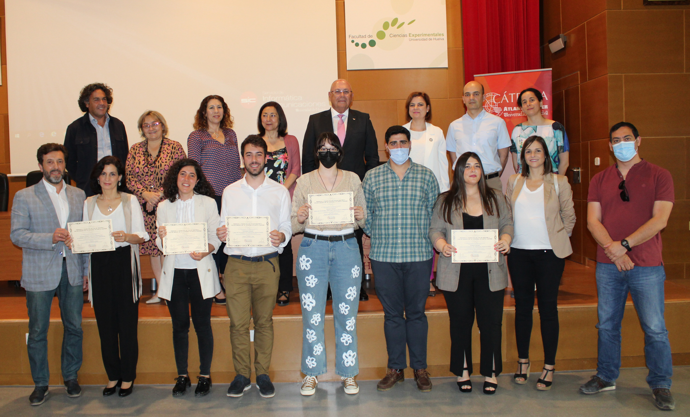 Premiados de la Cátedra Atlantic Copper