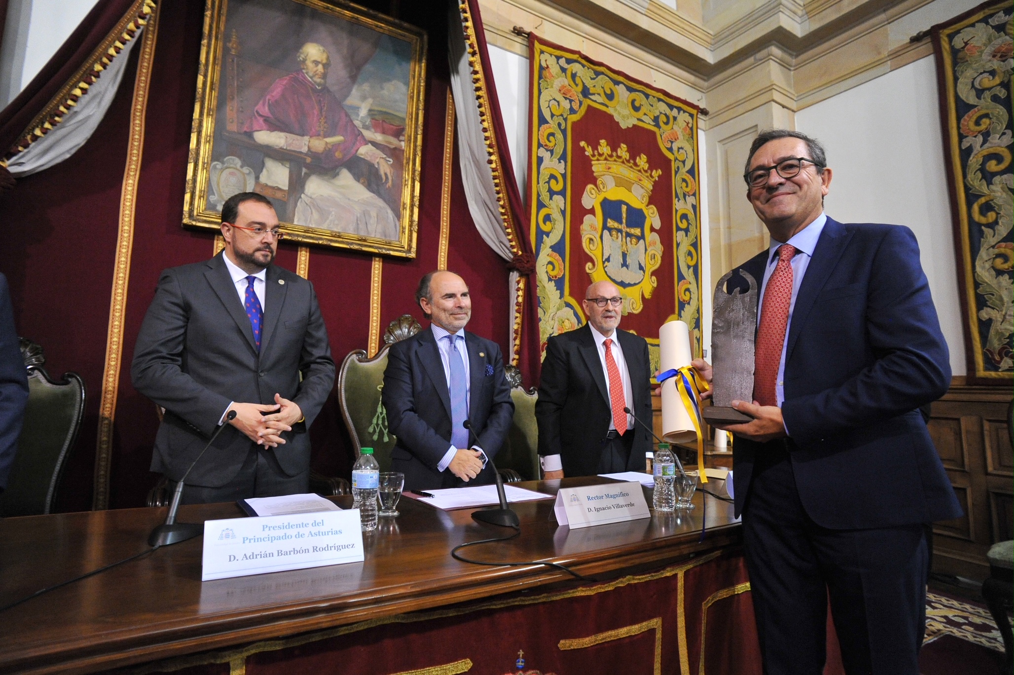 Acto de entrega del premio