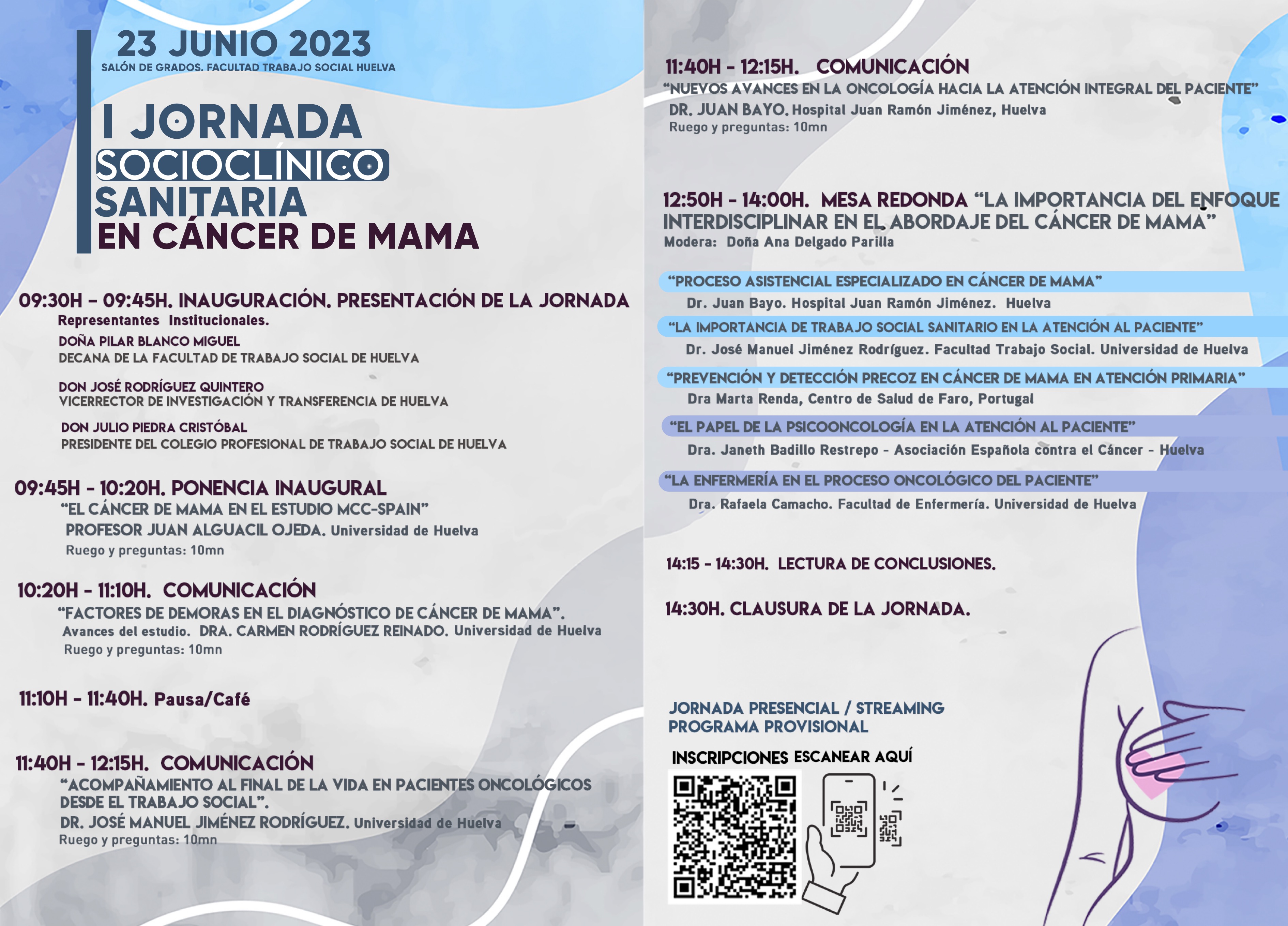 Cartel de la jornada