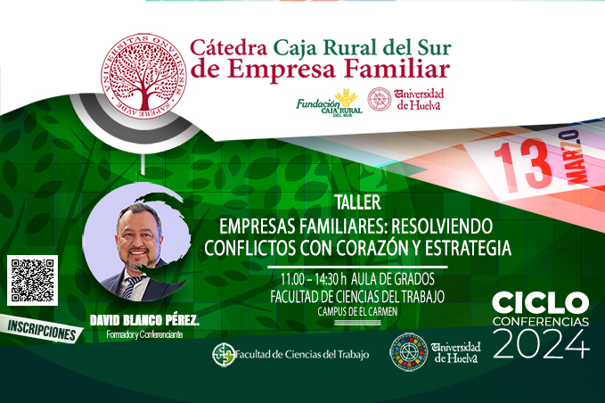 aller “Empresas Familiares: Resolviendo conflictos con Corazón y Estrategia”, impartida por David Blanco Pérez