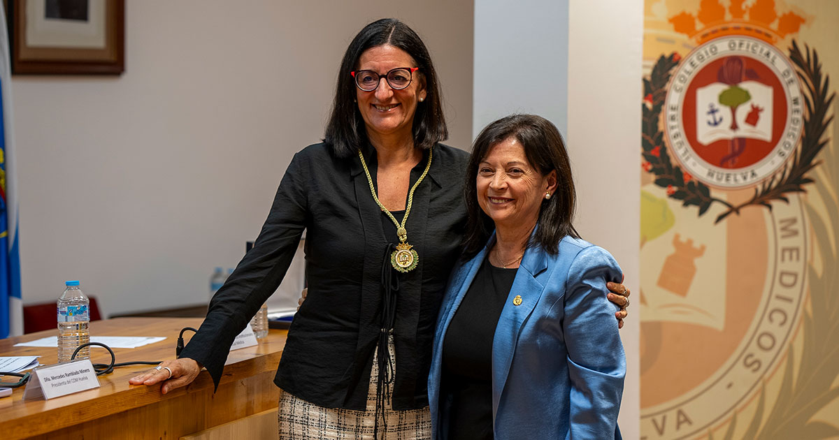 La Universidad de Huelva, Colegiada de Honor del Colegio de Médicos de Huelva por la creación del Grado de Medicina