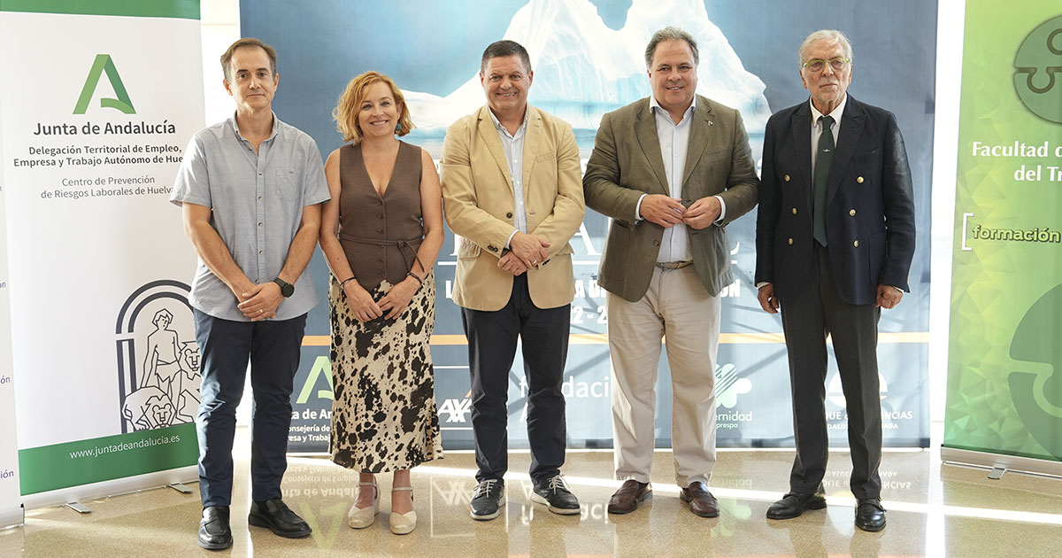 La UHU presenta los actos conmemorativos del 30 aniversario de la Ley de Prevención de Riesgos Laborales 