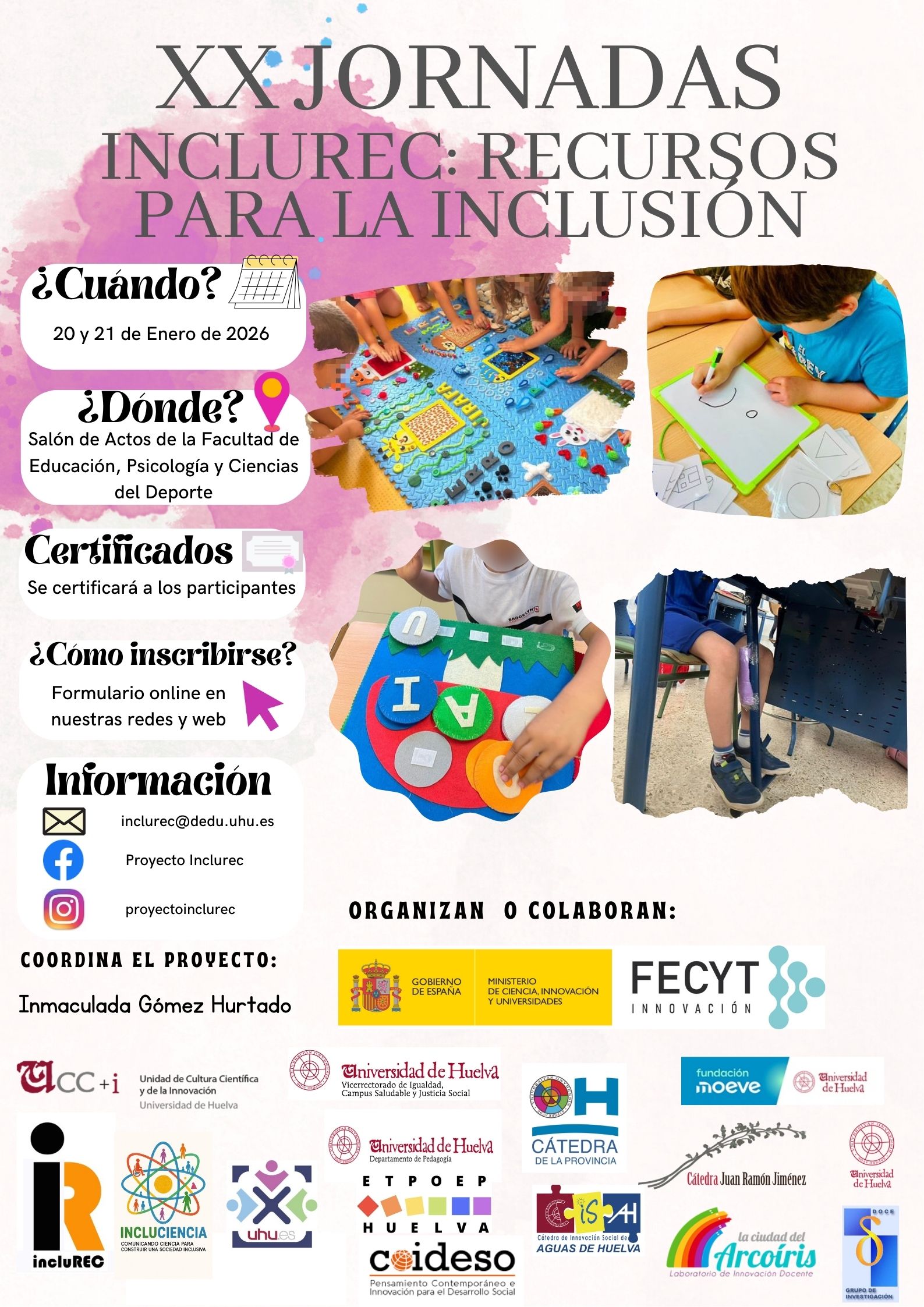 XX JORNADAS INCLUREC