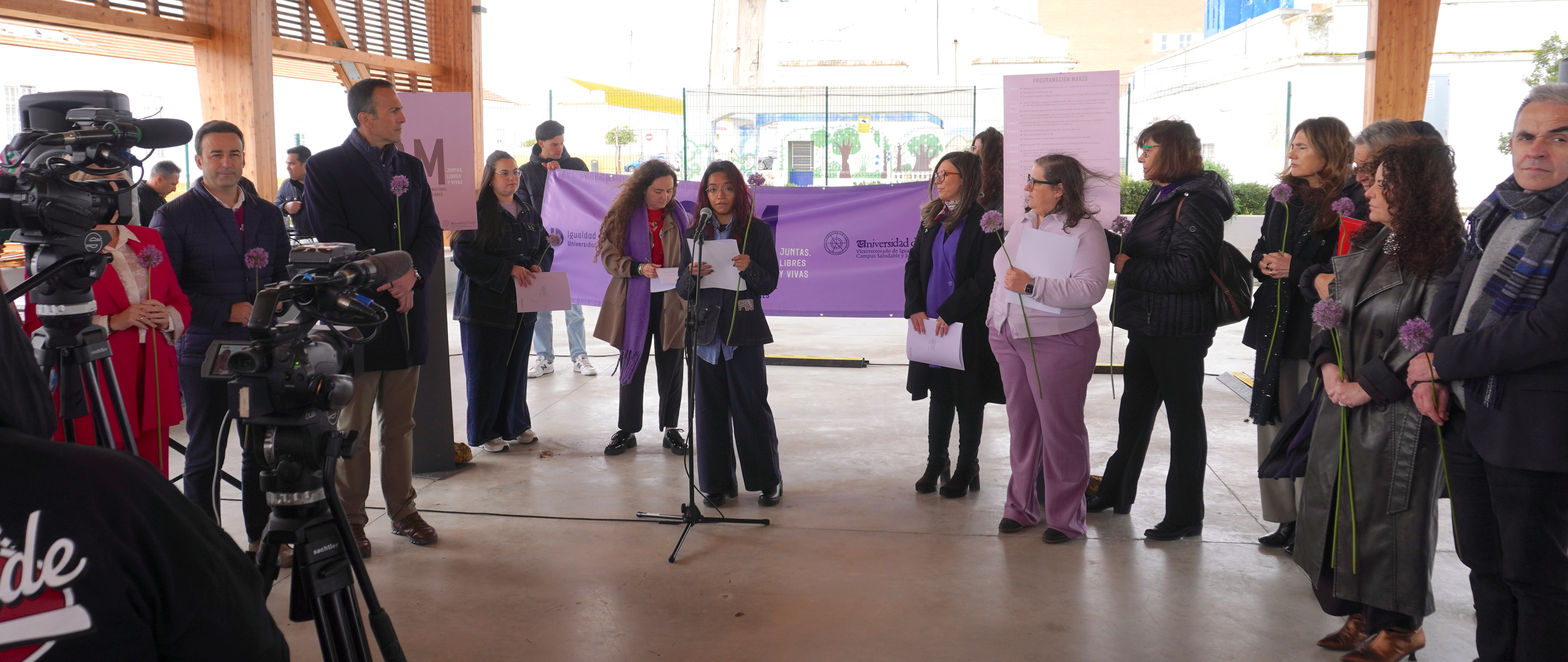 La UHU se moviliza por los derechos, la justicia y la acción para todas las mujeres y niñas