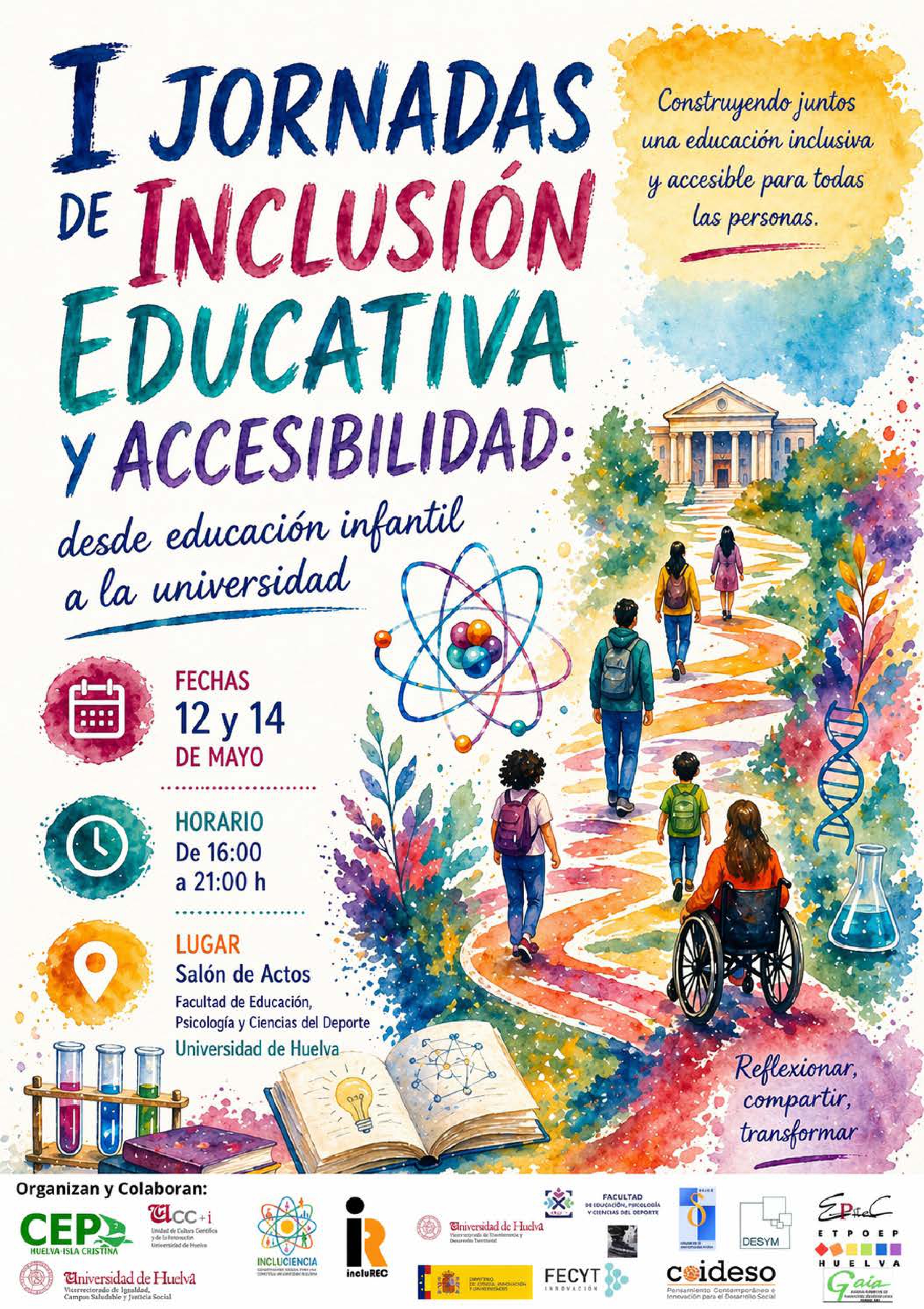 I JORNADAS INCLUSIÓN EDUCATIVA Y ACCESIBILIDAD